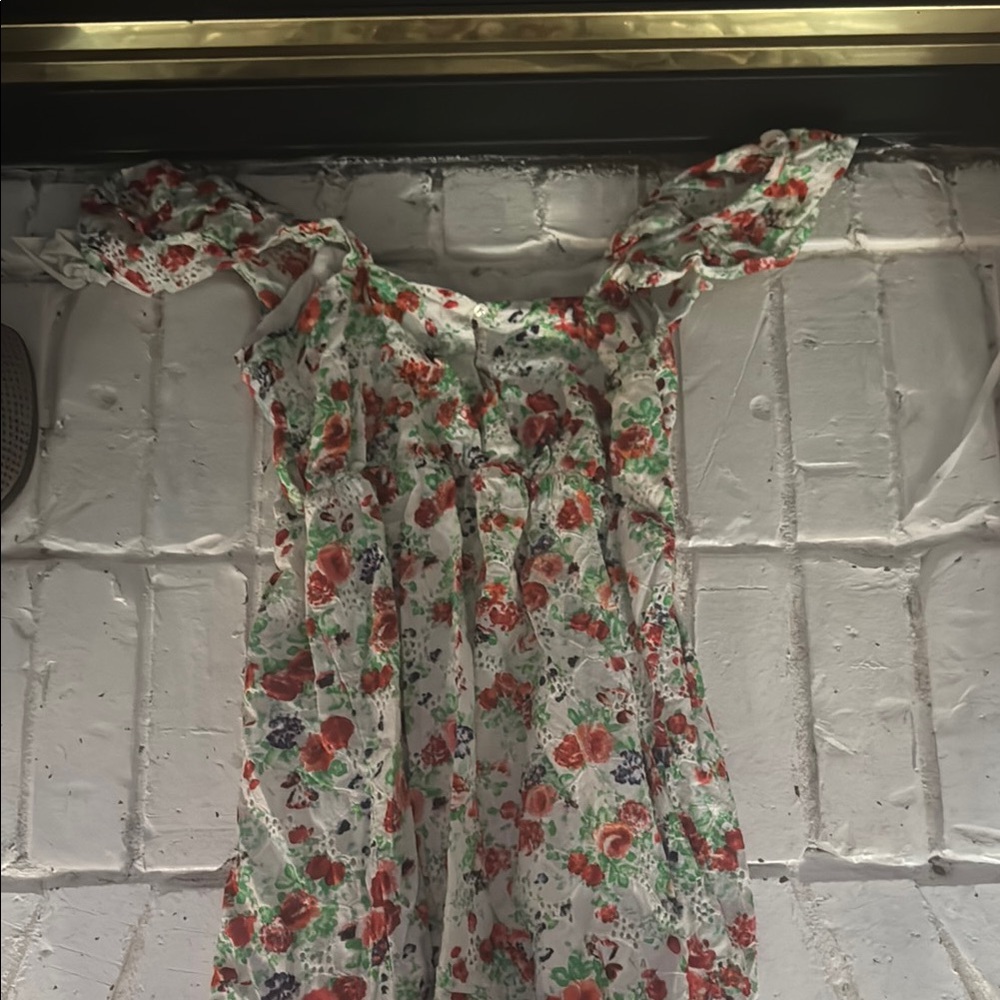 Blue Rain Multicolor Floral Dress